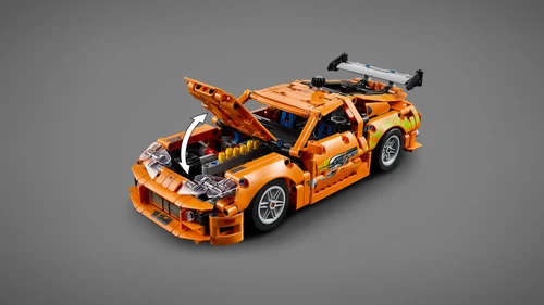 משחק לגו מכונית Fast and Furious Toyota Supra MK4 לגילאי 9+