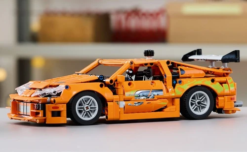 משחק לגו מכונית Fast and Furious Toyota Supra MK4 לגילאי 9+
