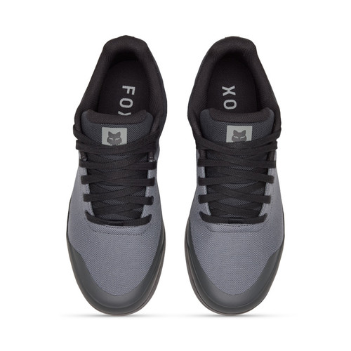נעלי רכיבה פוקס מקנבס אפור- FOX UNION CANVAS FLAT V25