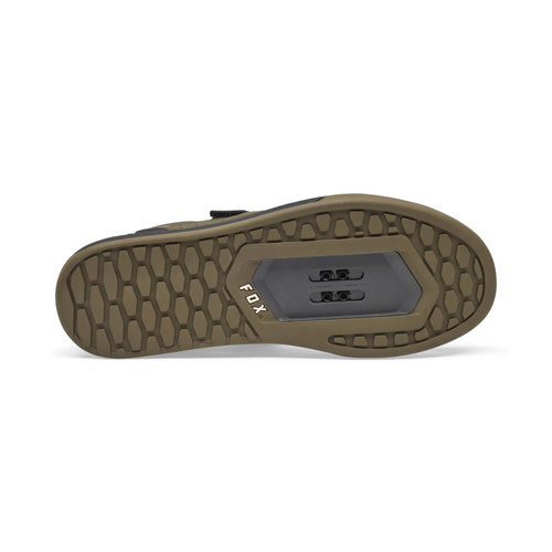 נעלי רכיבה פוקס לקליטים ירוק זית - FOX UNION CLIPLESS SHOE V25 