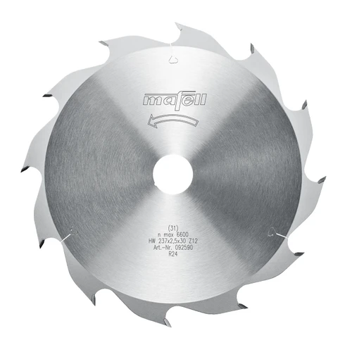 להב TCT 237 x 1.8/2.5 x 30 mm, 12 AT - מאפל MAFELL