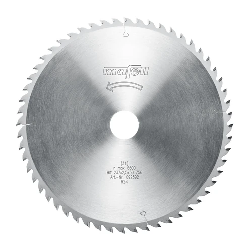 להב TCT 237 x 1,8/2,5 x 30 mm, 56 AT - מאפל MAFELL