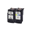 סט ראשי דיו מקוריים PG512+CL513 Canon שחור + צבעוני