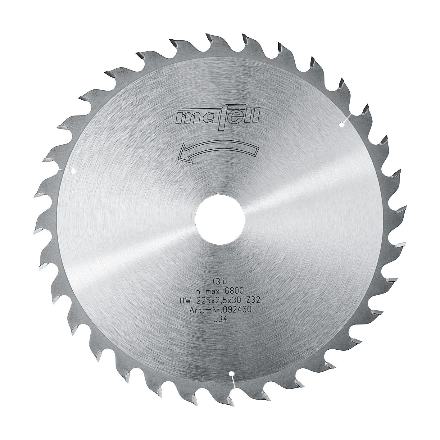 להב אוניברסלי TCT 225 x 1.8/2.5 x 30 mm, 32 - מאפל MAFELL