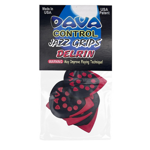 מארז של 6 מפרטים Dava | Jazz Grips Delrin