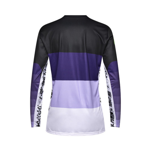 חולצת רכיבה ארוכה פוקס שחור - FOX RACING RANGER LS JERSEY GRID V25
