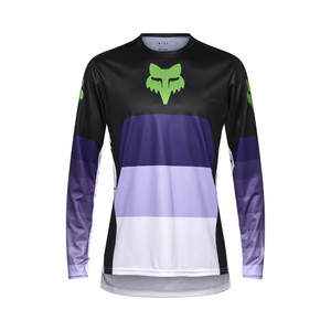 חולצת רכיבה ארוכה פוקס שחור - FOX RACING RANGER LS JERSEY GRID V25