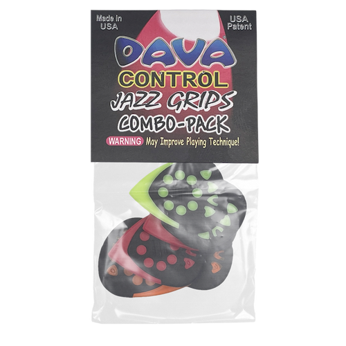 מארז של 6 מפרטים Dava | Jazz Grips Combo