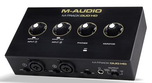זוית נוספת M-Audio M-Track Duo HD Audio Interface