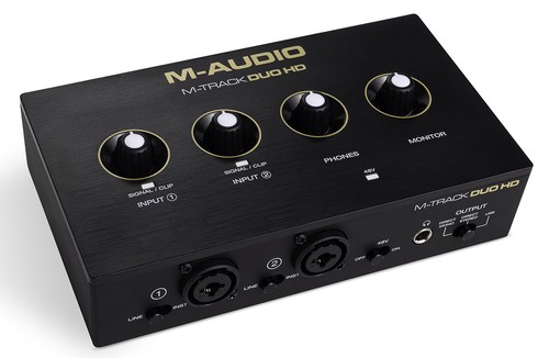 זוית נוספת M-Audio M-Track Duo HD Audio Interface