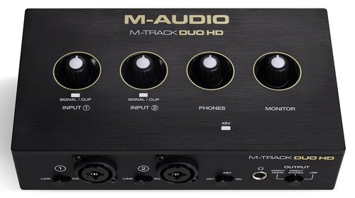 זוית נוספת M-Audio M-Track Duo HD Audio Interface