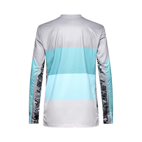 חולצת רכיבה ארוכה פוקס אפור - FOX RACING RANGER LS JERSEY GRID V25