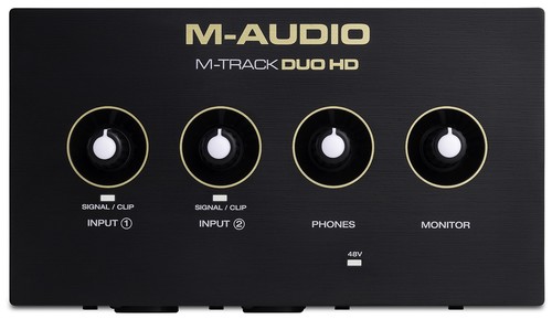 זוית נוספת M-Audio M-Track Duo HD Audio Interface