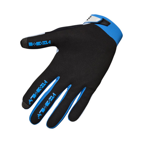 כפפות רכיבה פוקס אפור / כחול - FOX RANGER GLOVE DIGI IMAGE V25