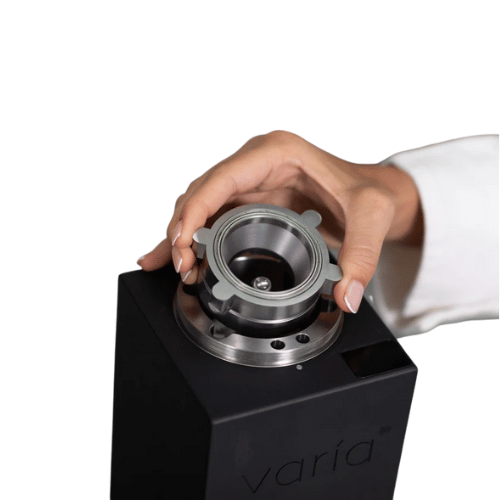 מטחנת קפה סינגל דוז ואריה וי-אס-6 שחורה Varia VS6 Single Dose Black .