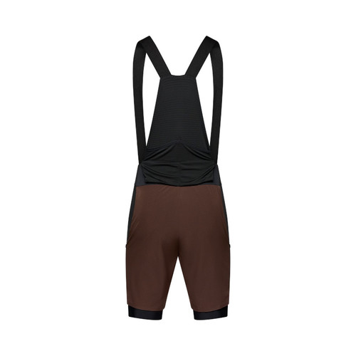בגד בסיס ביב חום / שחור - FLEXAIR ASCENT CARGO BIB V25