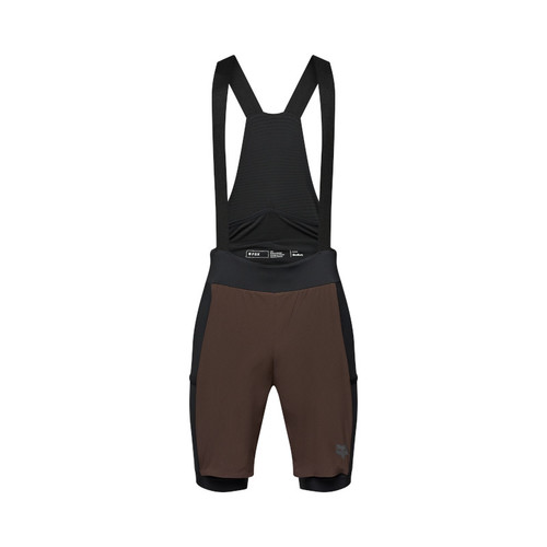 בגד בסיס ביב חום / שחור - FLEXAIR ASCENT CARGO BIB V25