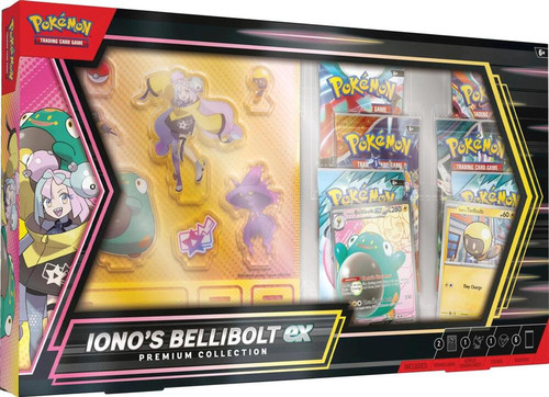 מארז קלפי פוקימון – Pokémon IONO’S Bellibolt ex Premium Collection