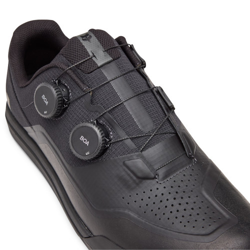 נעלי רכיבה פוקס לקליטים שחור - FOX UNION BOA SHOE V25