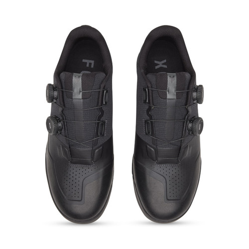 נעלי רכיבה פוקס לקליטים שחור - FOX UNION BOA SHOE V25