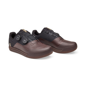 נעלי רכיבה פוקס לקליטים חום - FOX UNION BOA SHOE V25