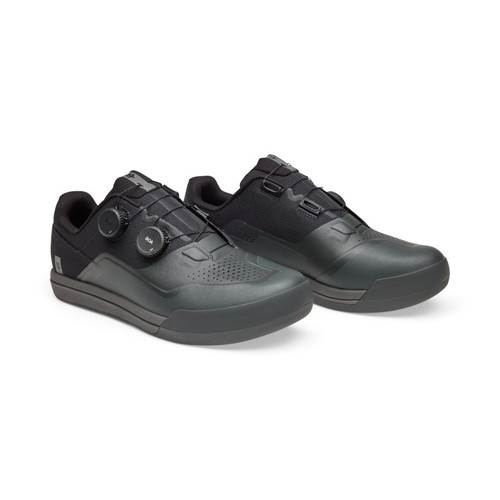 נעלי רכיבה פוקס לקליטים אפור - FOX UNION BOA SHOE V25