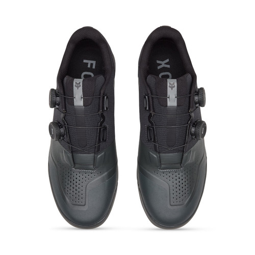 נעלי רכיבה פוקס לקליטים אפור - FOX UNION BOA SHOE V25