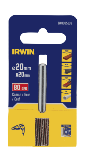 מופ ציר 20X20 80g IRWIN