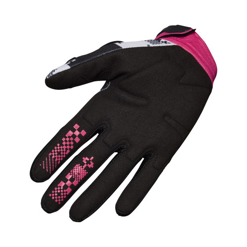 כפפות רכיבה פוקס שחור / ורוד - FOX 180 DIGI IMAGE GLOVE V25