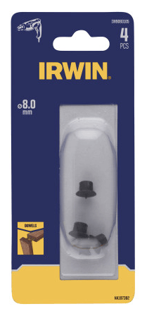 סט סמני קידוח 8 ממ לדיבל עץ 