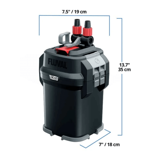 פלובל פילטר חיצוני 107 -107 Canister Filter 40-130 L