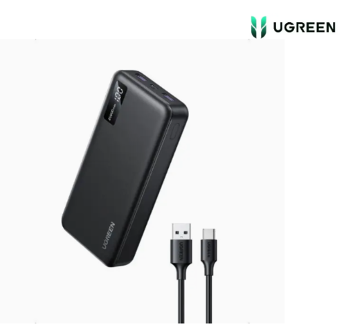 סוללת גיבוי לשטח להטענת טלפון UGREEN Nexode 20000mAh 20W PD שחור