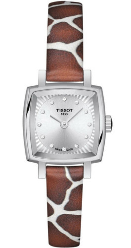 Tissot T0581091703600 LOVELY משובץ יהלומים לנשים