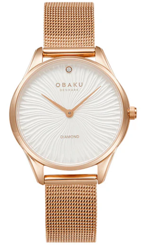 Obaku V297LXVIMV חדש לנשים רוזגולד