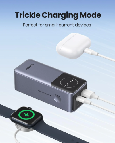 סוללת גיבוי Ugreen Power Bank Nexode 12000mAh PD 100W שחור