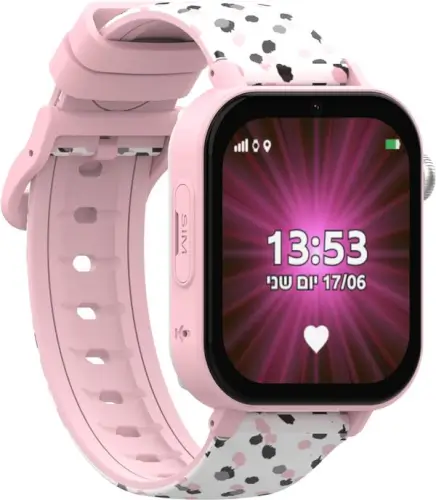 Kidiwatch PREMIUM 4G תומך באפליקציית  YouTube ,WhatsApp, Tik Tok, יבואן רשמי