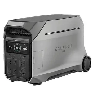 תחנת כוח ניידת EcoFlow Delta Pro 3 – עוצמה שקטה בכל מקום +מתנה גנרטור חכם היברידי בנזין/גז ECOFLOW DUAL SMART GENERATOR 1900W