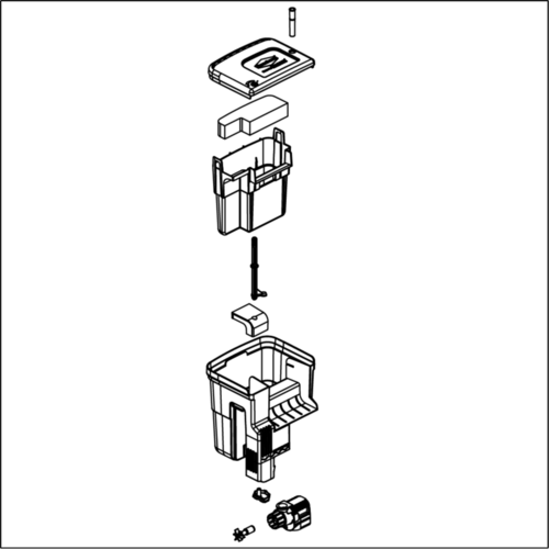 סיכם פילטר מפל טידל Seachem Tidal 110