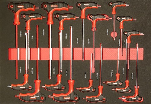 עגלת כלים 7 מגירות+250 חלקים  K-3970s