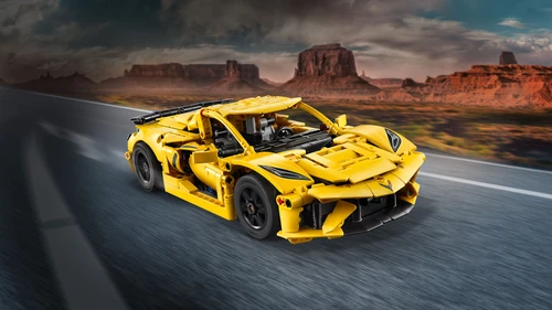 משחק לגו מכונית Chevrolet Corvette Stingray לגילאי 9+