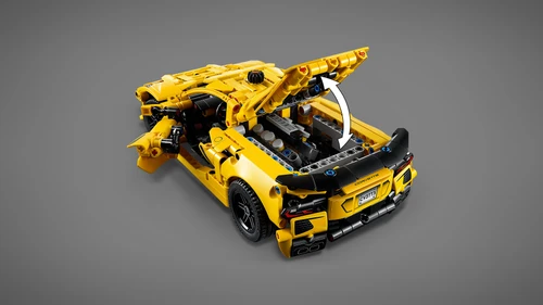משחק לגו מכונית Chevrolet Corvette Stingray לגילאי 9+