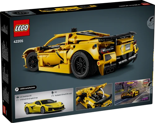 משחק לגו מכונית Chevrolet Corvette Stingray לגילאי 9+