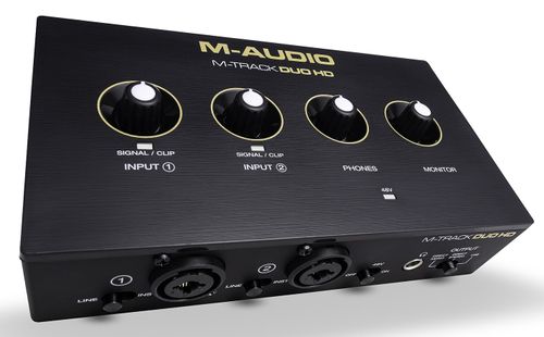 זוית נוספת M-Audio M-Track Duo HD Audio Interface