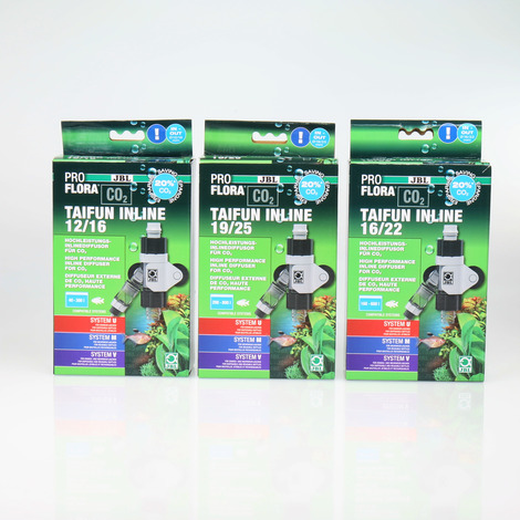 ריאקטור לפילטר חיצוני קוטר 19/25-JBL PROFLORA CO2 TAIFUN INLINE
