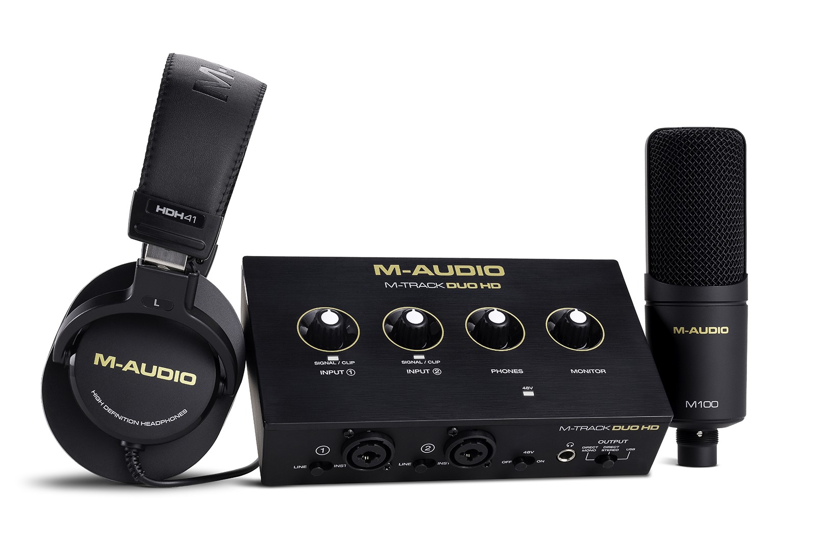 M-Audio M-Track Duo HD Producer Pack