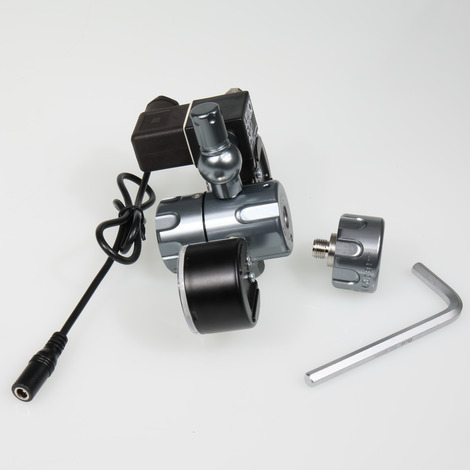 ווסת לחץ CO₂ עם שסתום חשמלי - co2JBL PROFLORA CO2 REGULATOR PROFESSIONAL