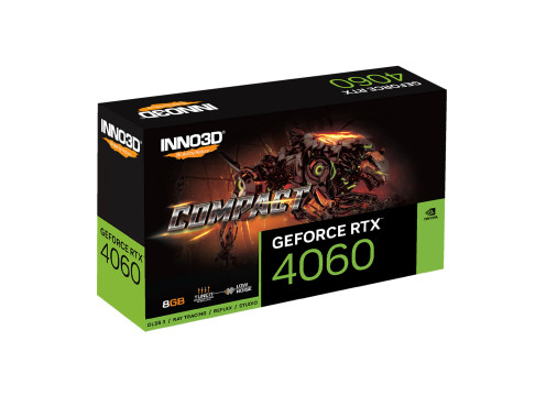 כרטיס מסך Inno3D RTX 4060 8GB COMPACT