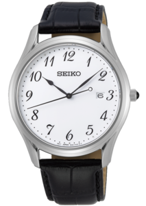 SEIKO SUR303P1 זכוכית ספיר לגברים
