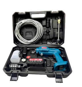 אקדח שטיפה בלחץ 20V + סוללה 3Ah+ מטען + מזוודה דגם KRAUSS KR-808-Li-Set