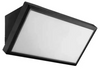 גוף תאורה צמוד קיר CCT שחור TRIANGLE 45W מבית LUMITEC